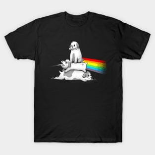 Bark Side of the Moon - Cute Dog Music Gift T-Shirt